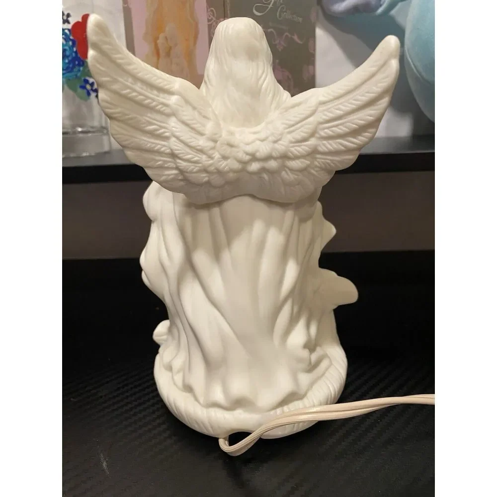 Vintage 1999Gift Collection By Lincolnshire Porcelain Guardian Angel Night Light